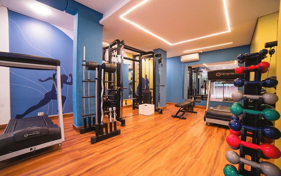 Fitnessbereich Foto