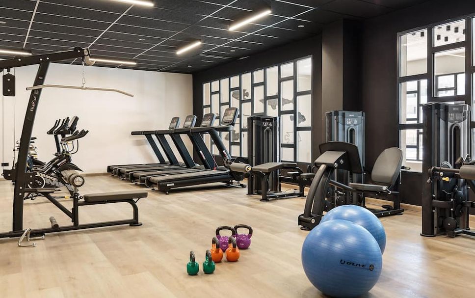 Fitnessbereich Foto