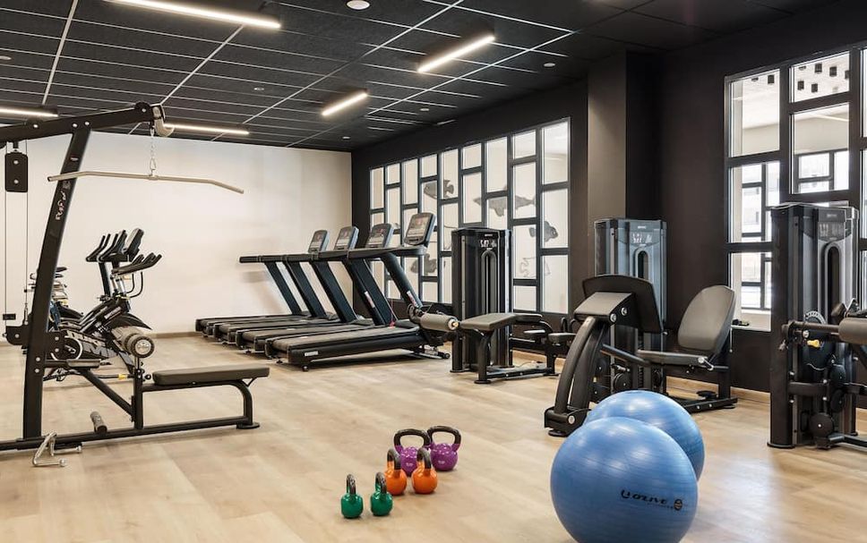 Fitnessbereich Foto