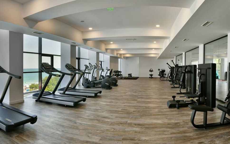 Fitnessbereich Foto