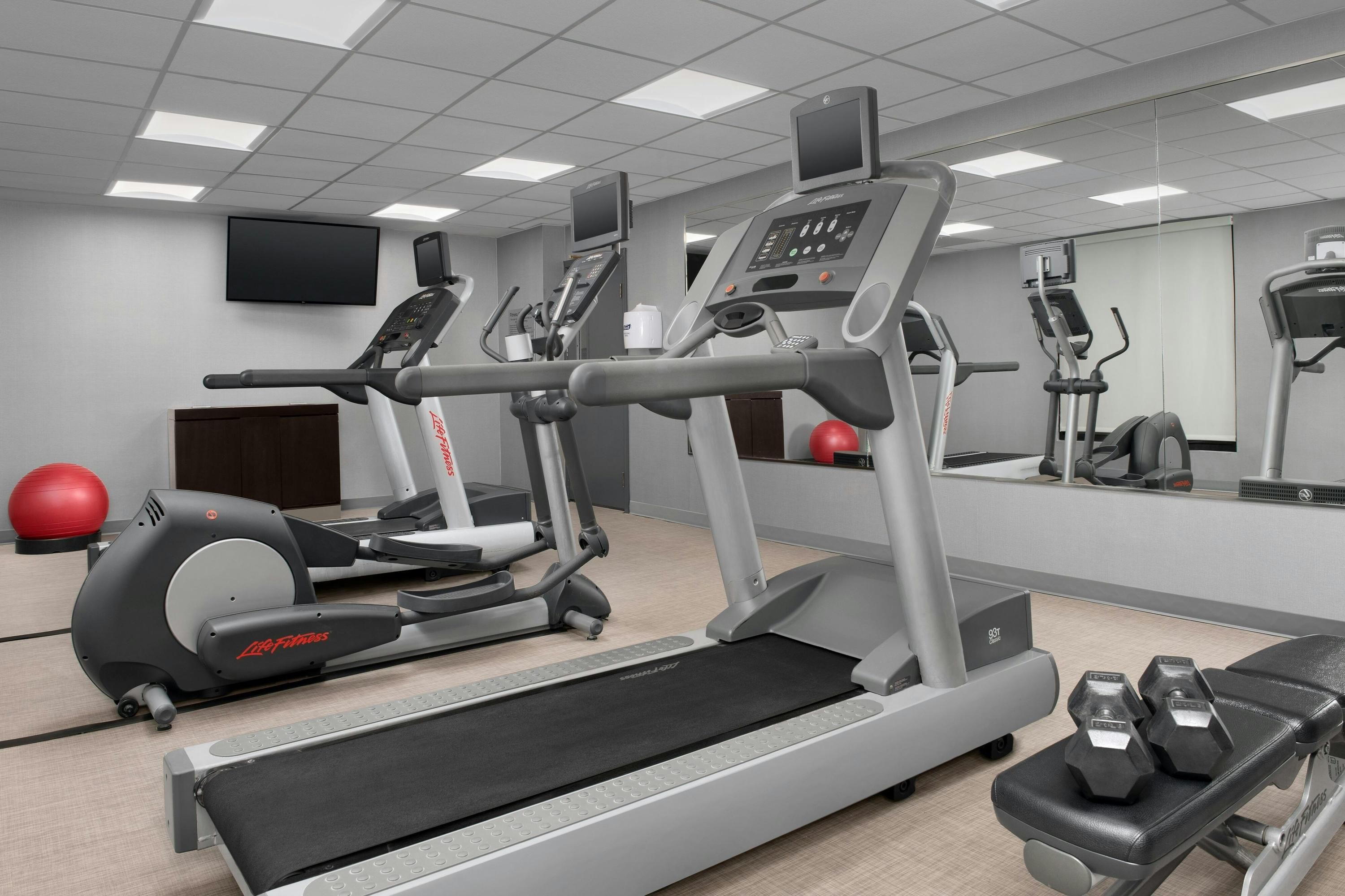 Fitnessbereich