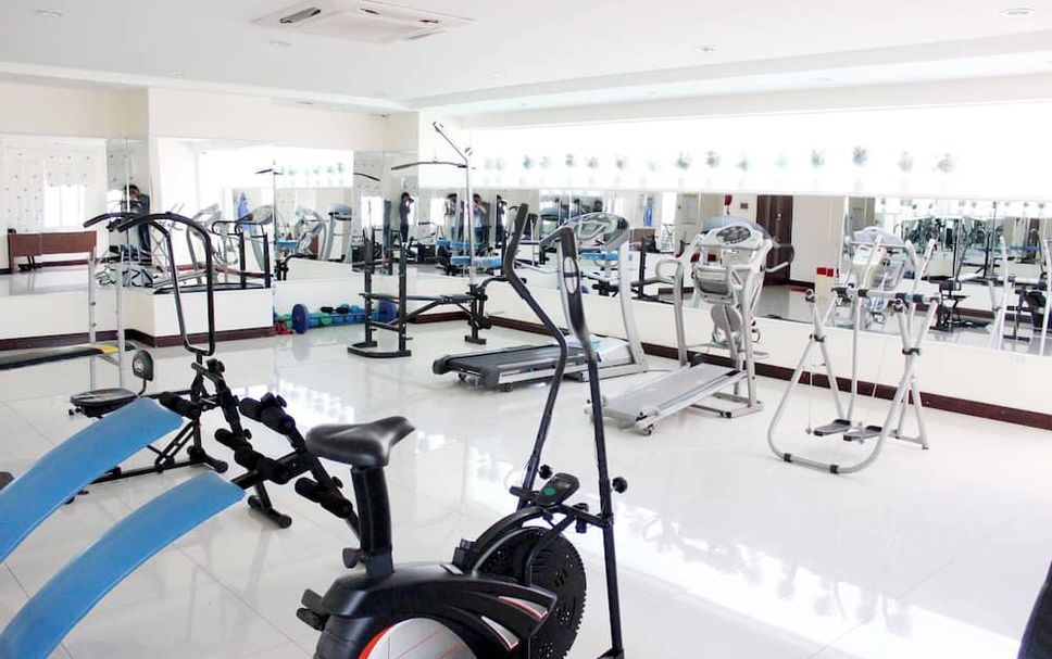 Fitnessbereich Foto