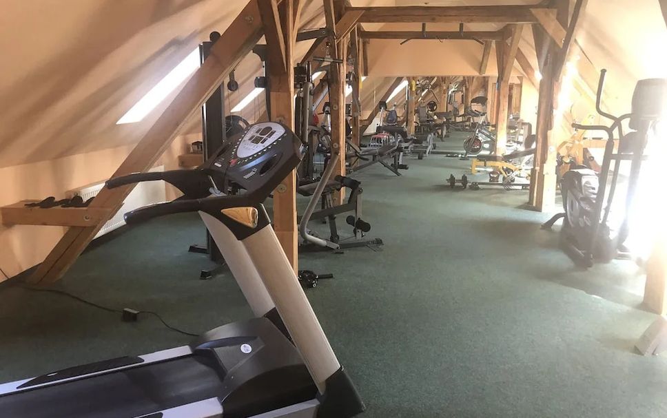 Fitnessbereich Foto