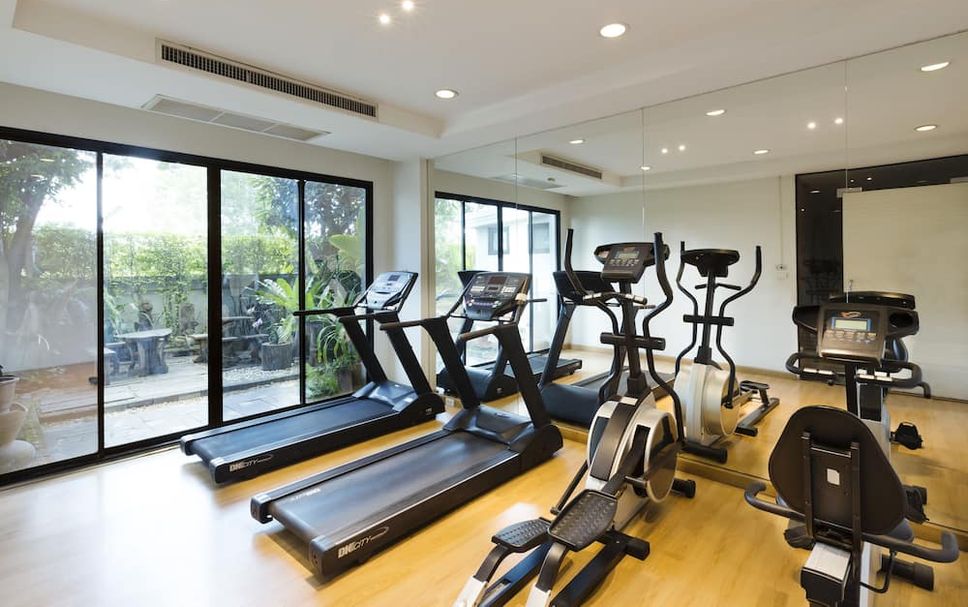 Fitnessbereich Foto