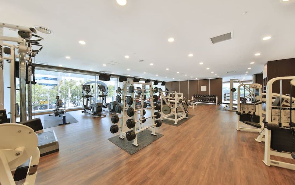 Fitnessbereich Foto
