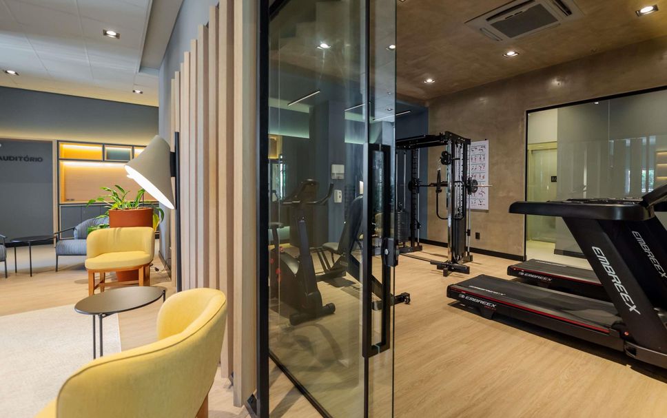 Fitnessbereich Foto