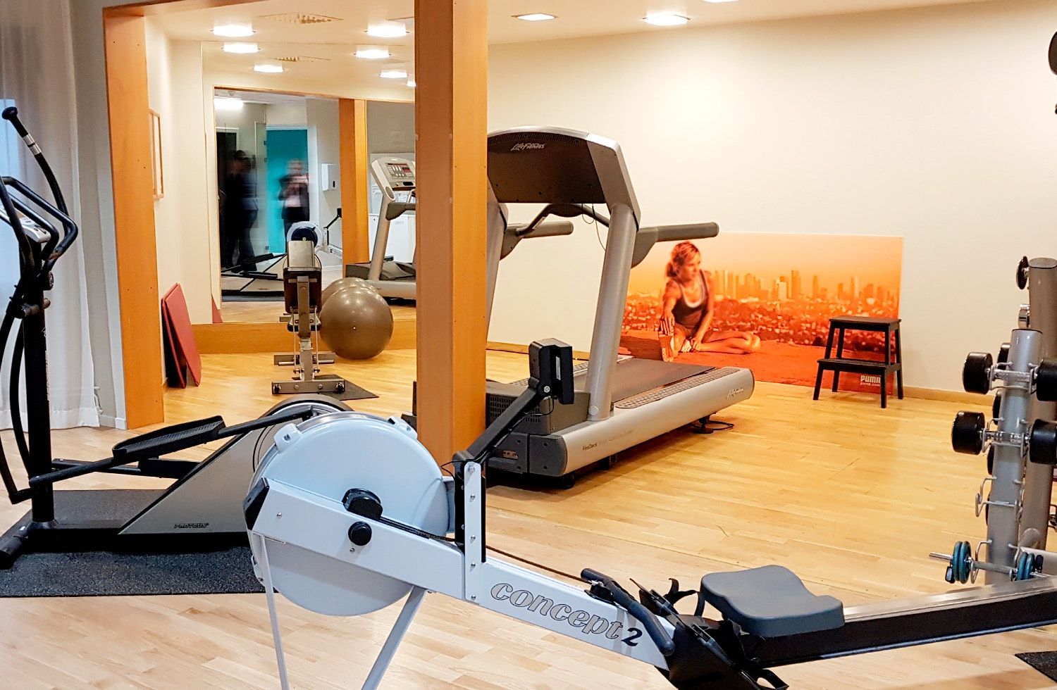 Fitnessbereich