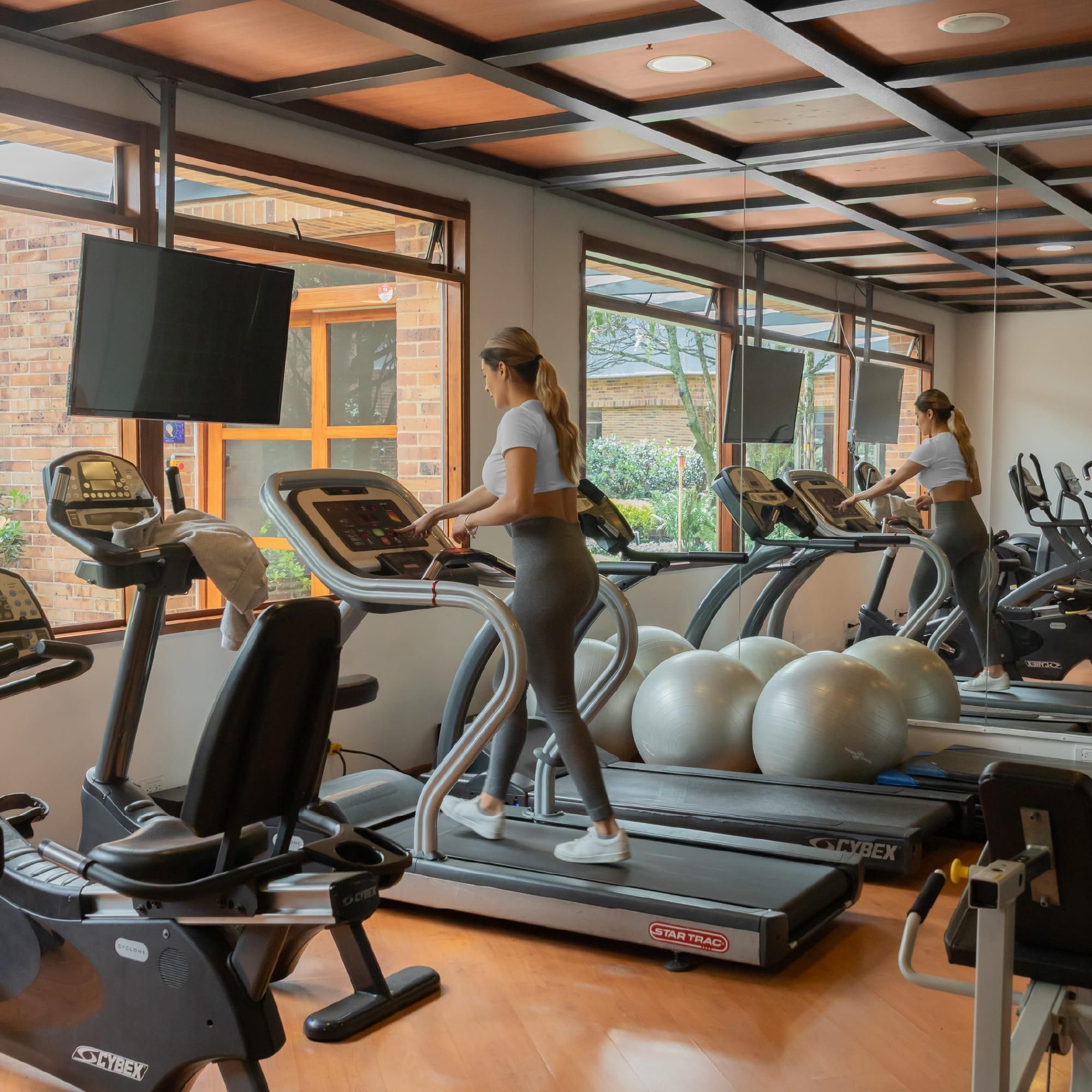 Fitnessbereich
