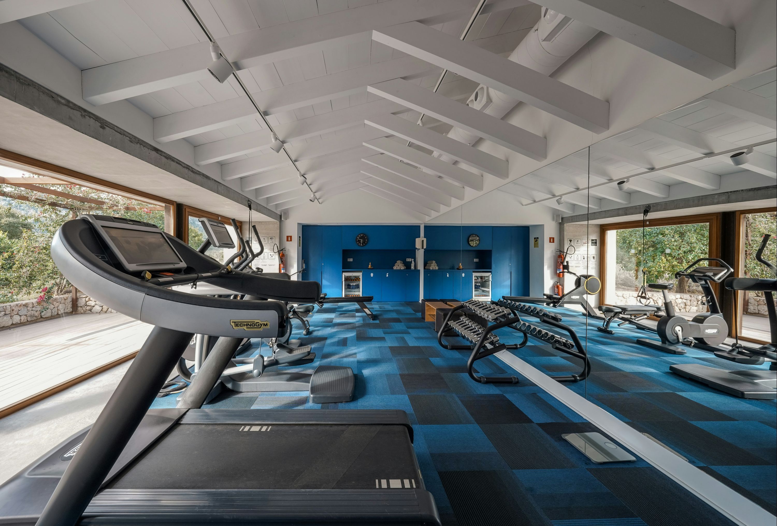 Fitnessbereich Foto