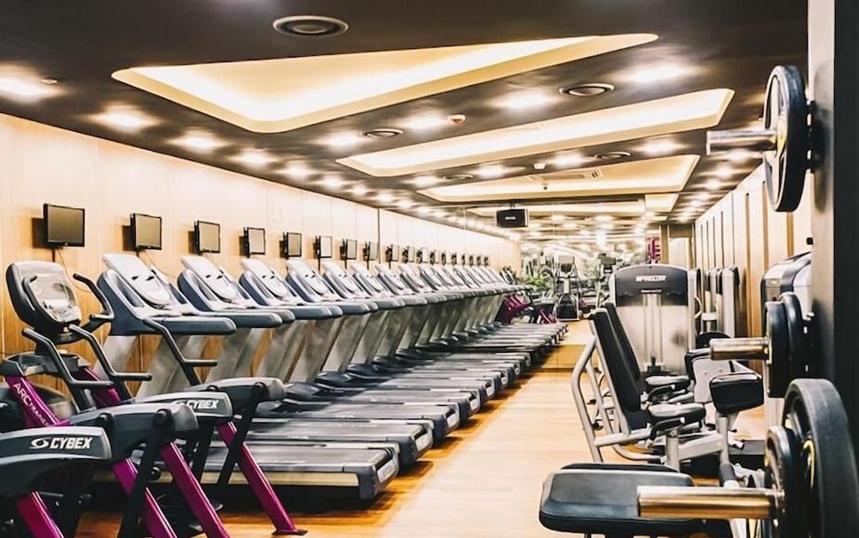 Fitnessbereich Foto