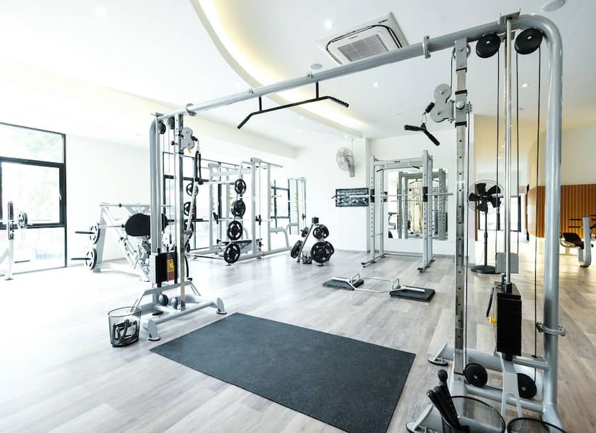 Fitnessbereich Foto