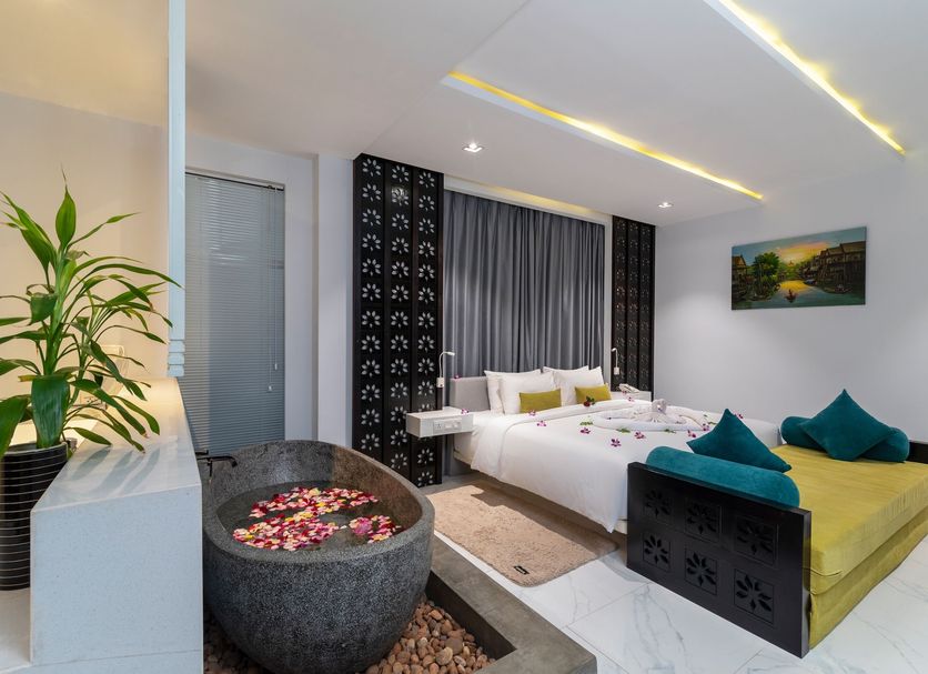 Schlafzimmer Foto