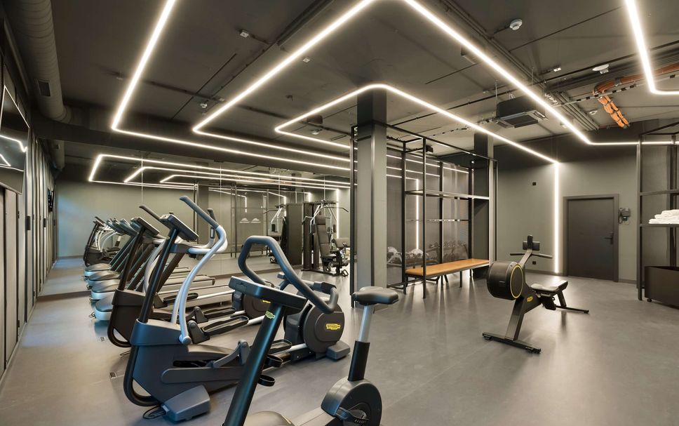 Fitnessbereich Foto