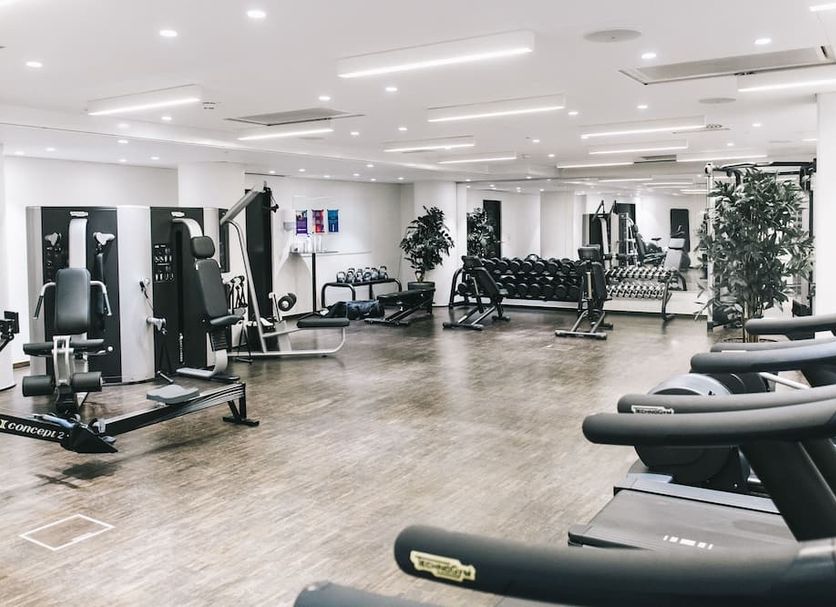 Fitnessbereich Foto