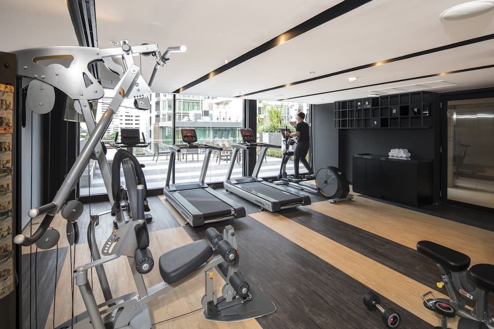 Fitnessbereich