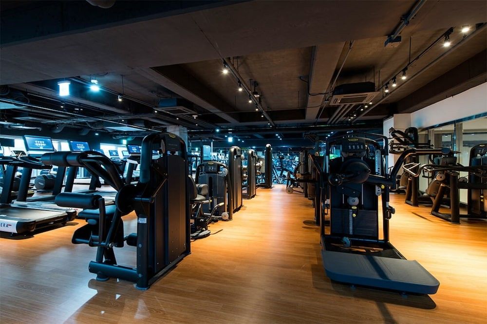 Fitnessbereich Foto