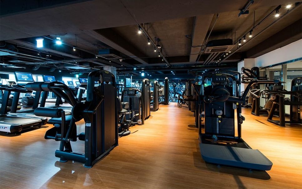 Fitnessbereich Foto