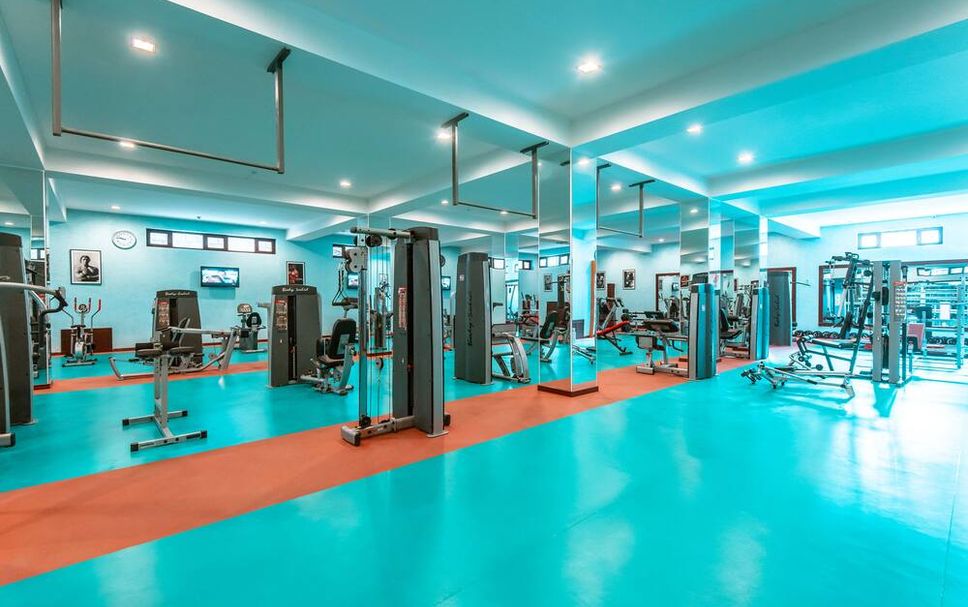 Fitnessbereich Foto