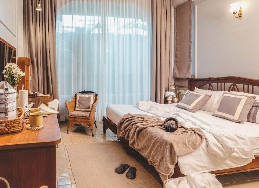 Schlafzimmer Foto