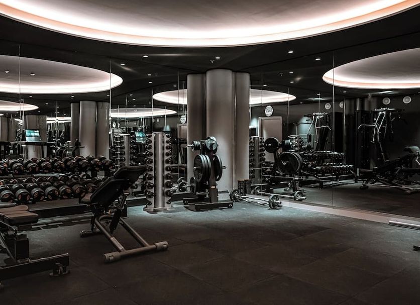 Fitnessbereich Foto