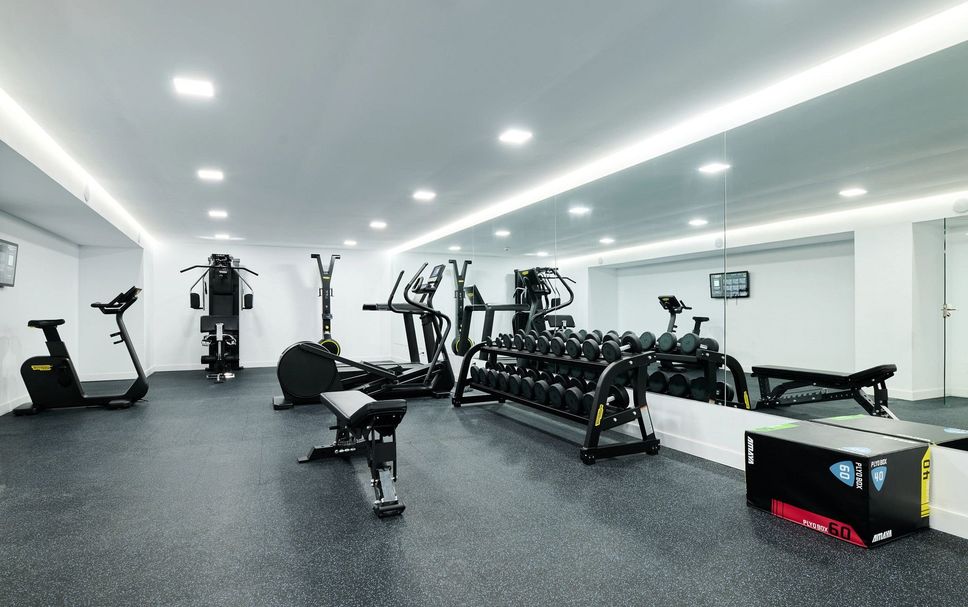 Fitnessbereich Foto