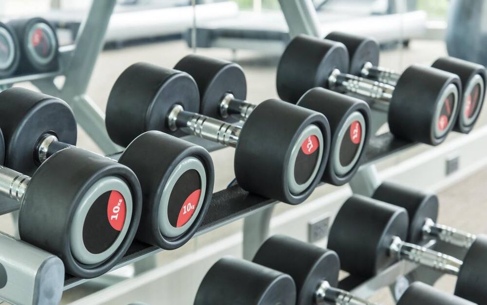 Fitnessbereich Foto