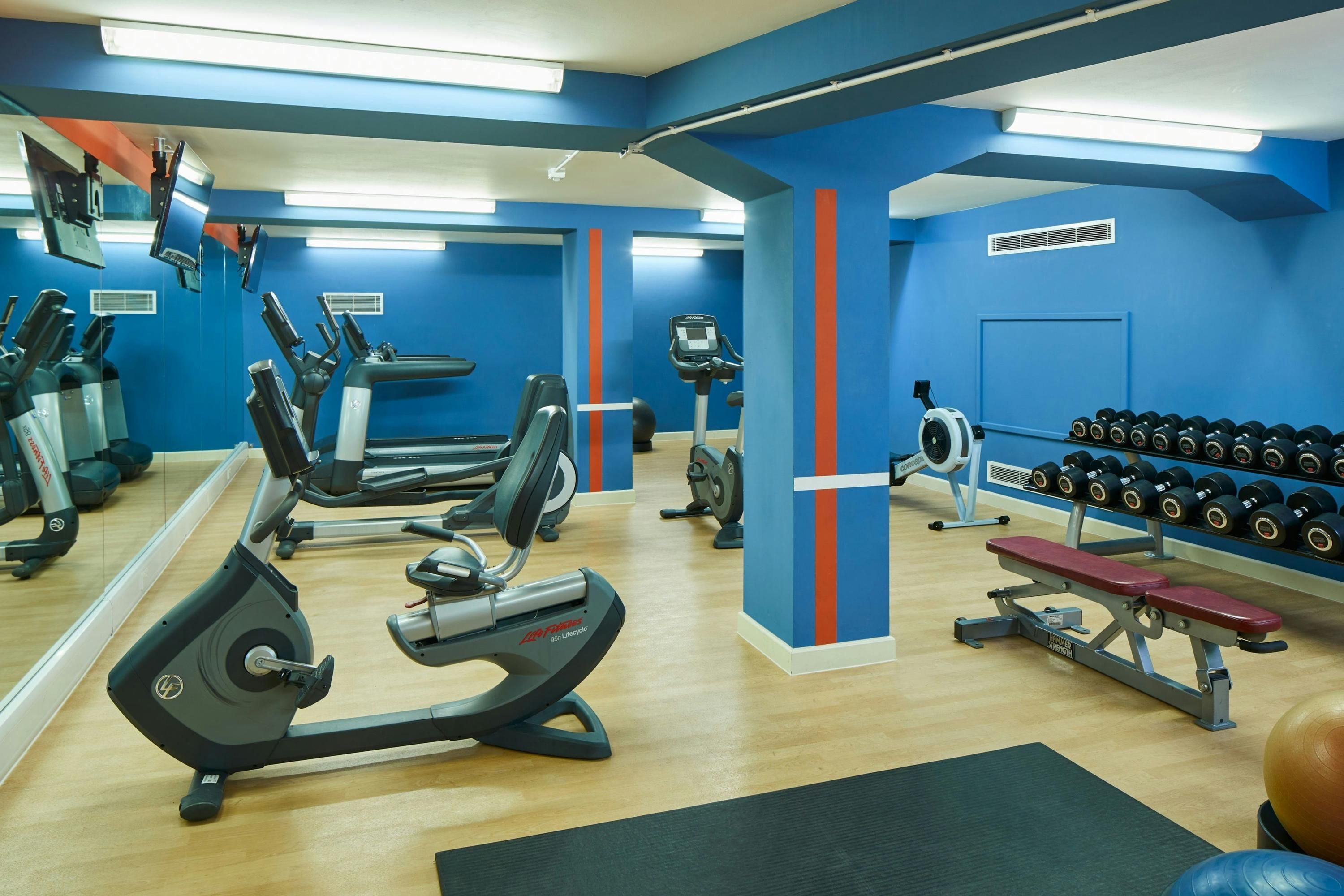 Fitnessbereich Foto