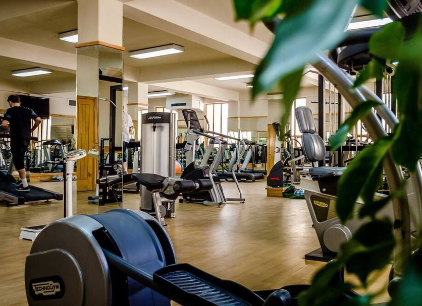 Fitnessbereich Foto