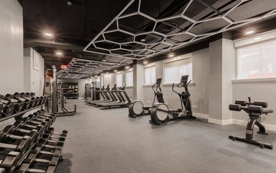 Fitnessbereich Foto