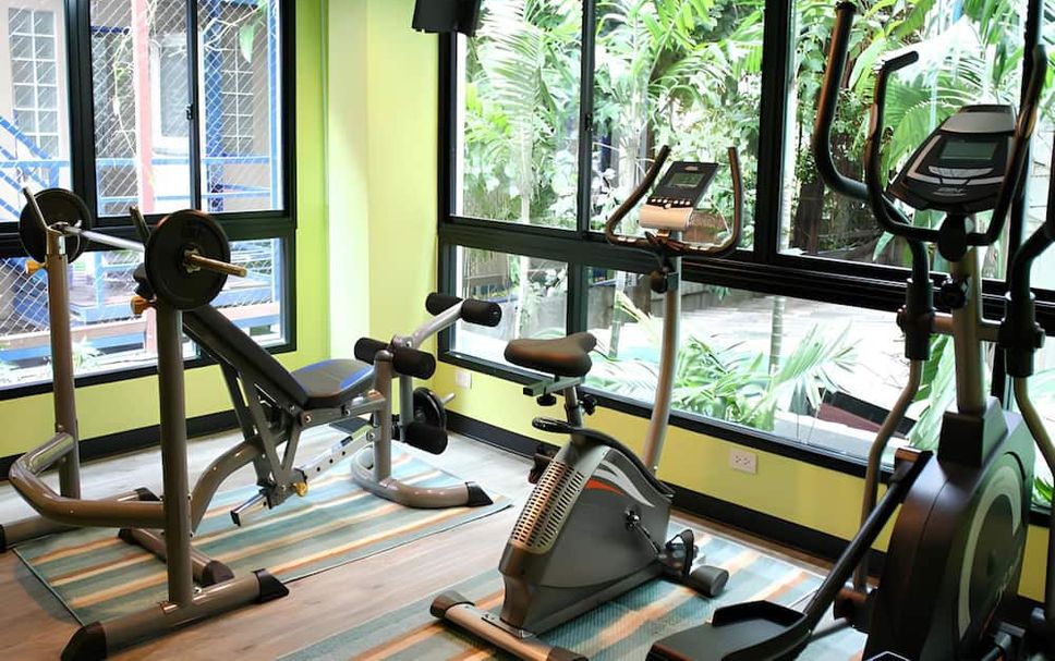 Fitnessbereich Foto