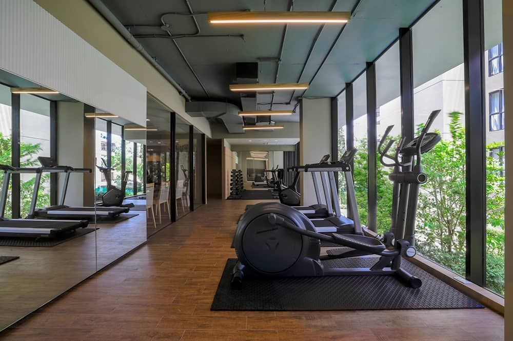 Fitnessbereich Foto