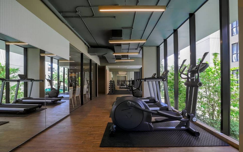Fitnessbereich Foto