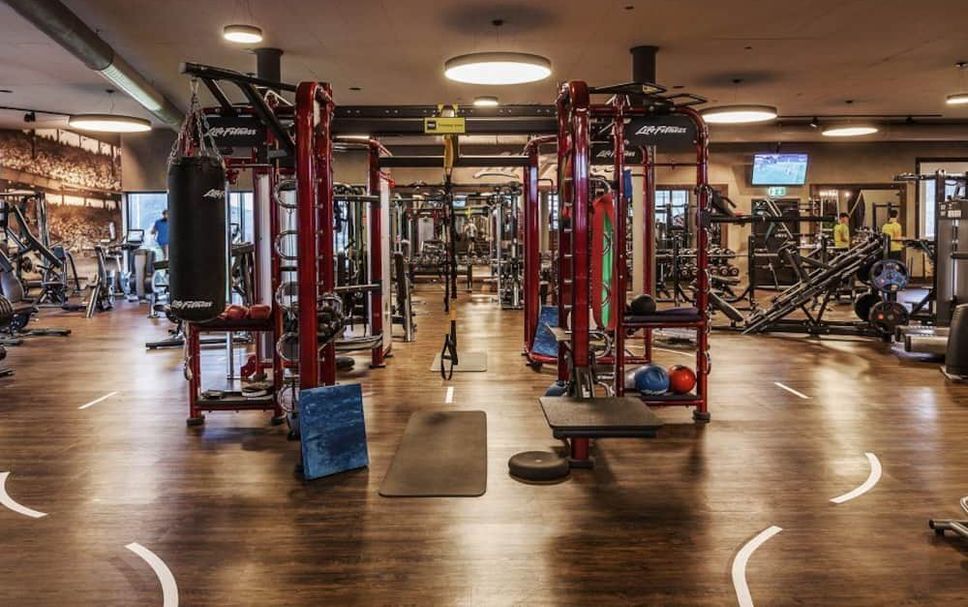 Fitnessbereich Foto