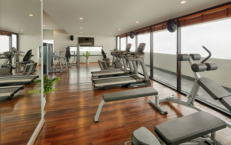 Fitnessbereich Foto