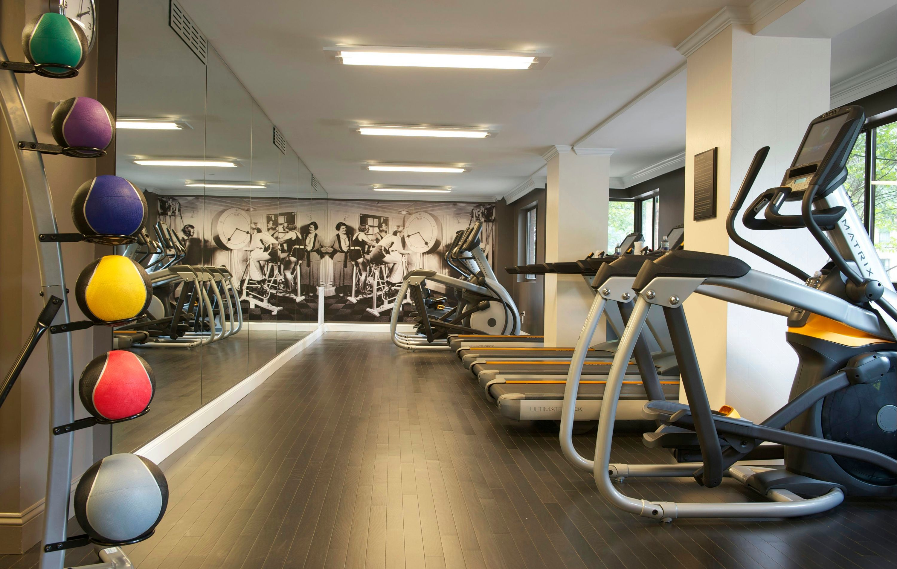 Fitnessbereich