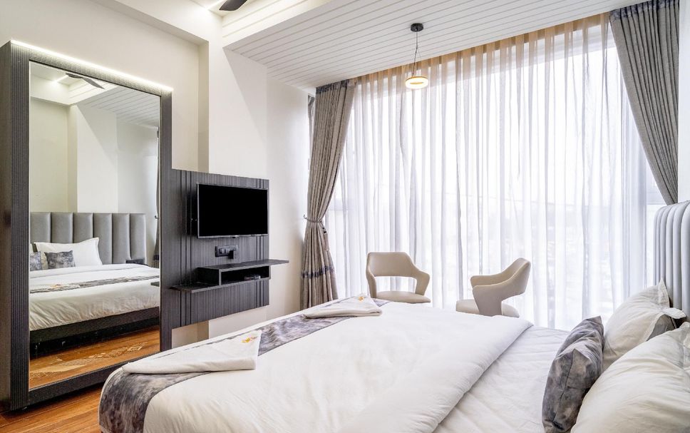 Schlafzimmer Foto