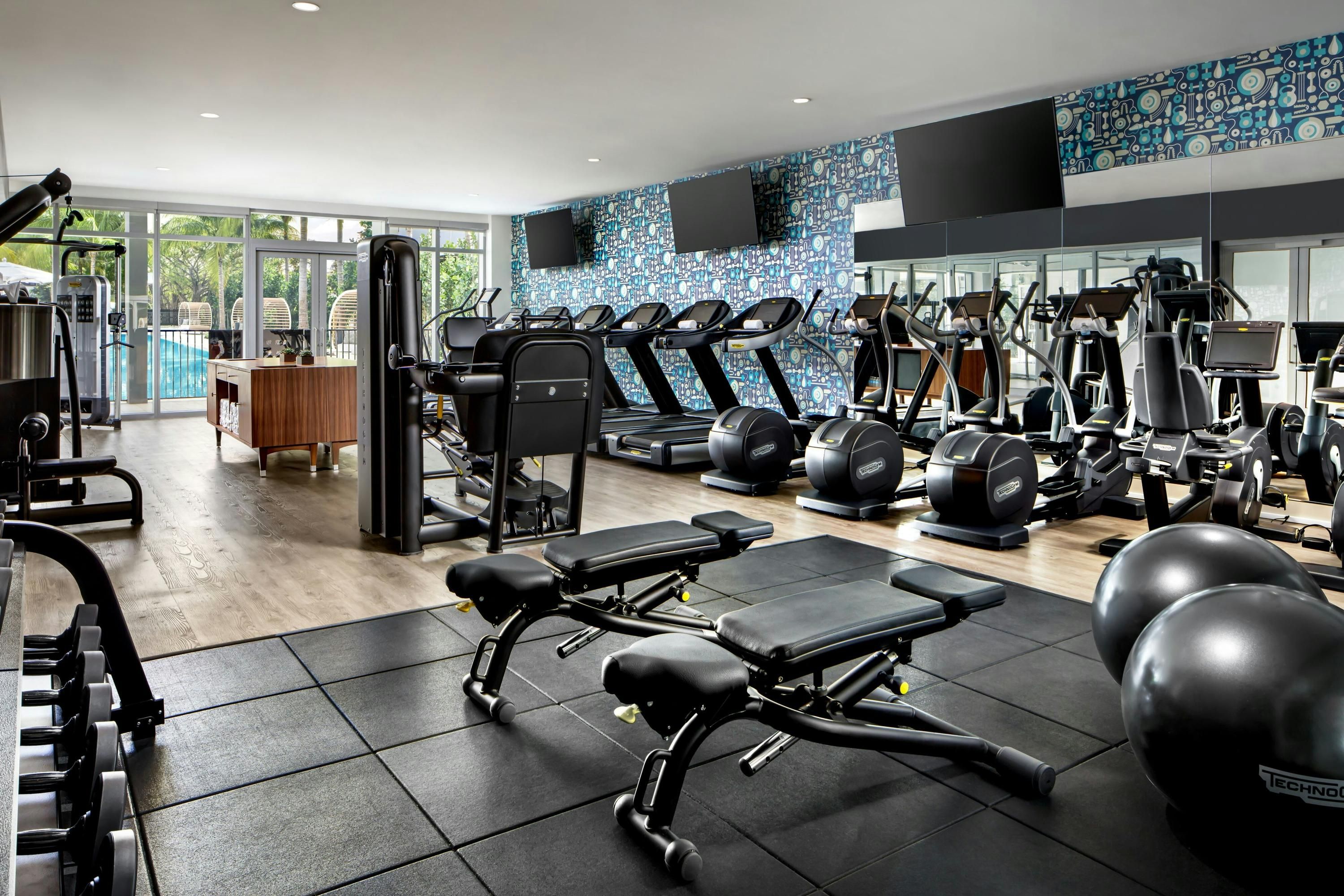 Fitnessbereich