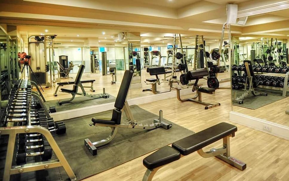 Fitnessbereich Foto