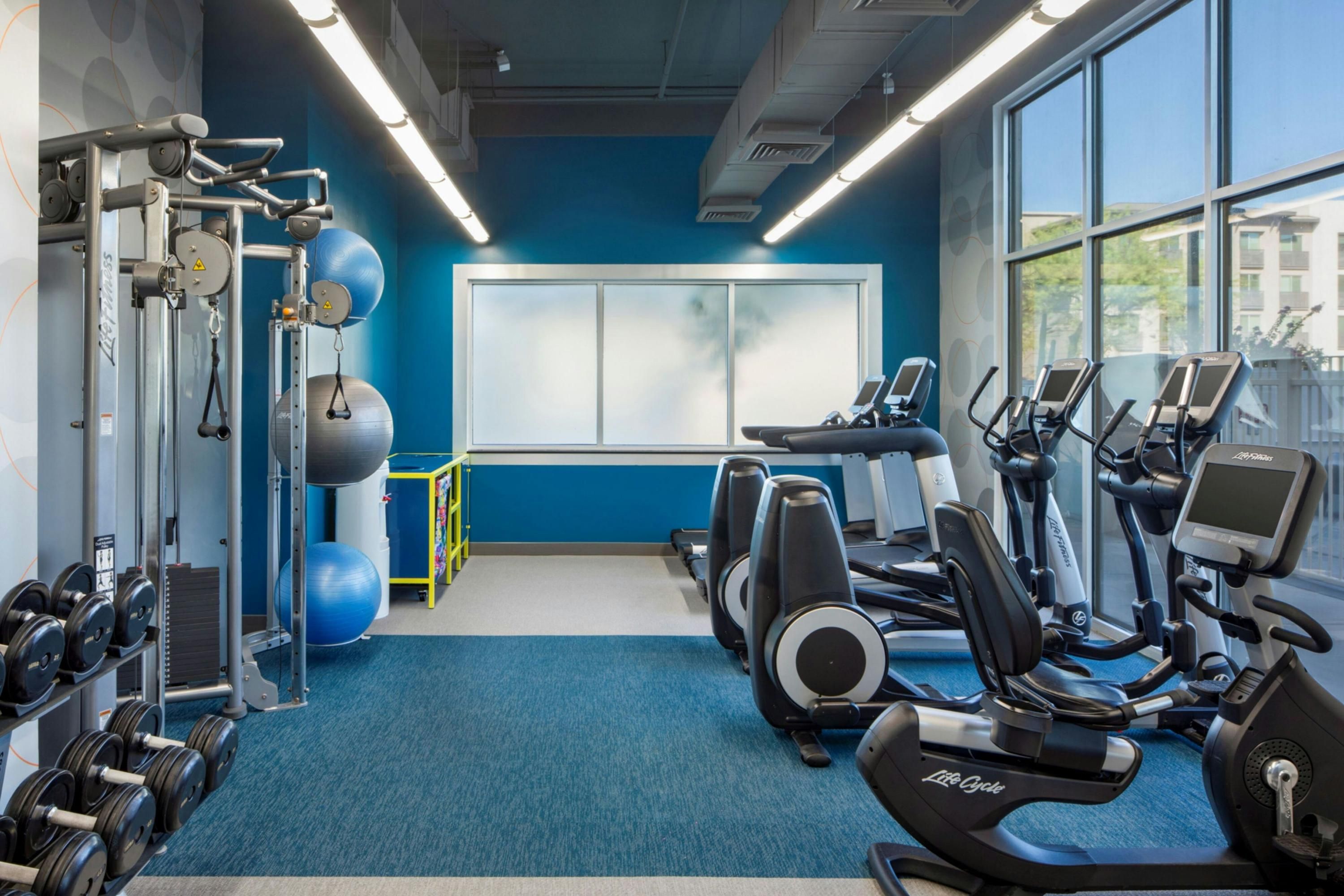 Fitnessbereich