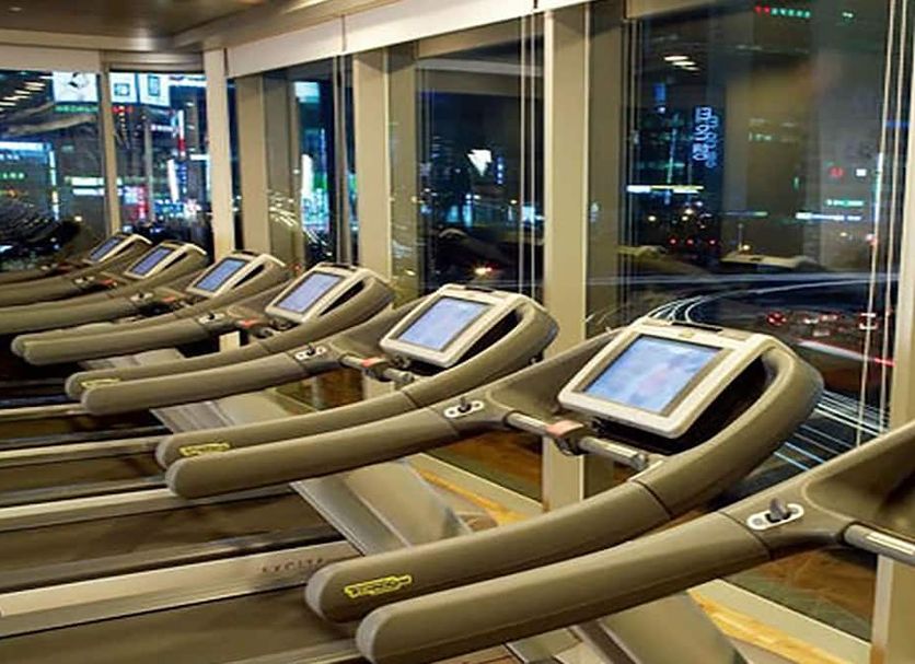 Fitnessbereich Foto