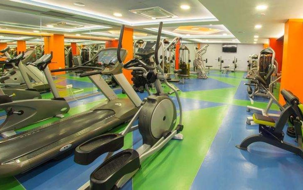 Fitnessbereich Foto