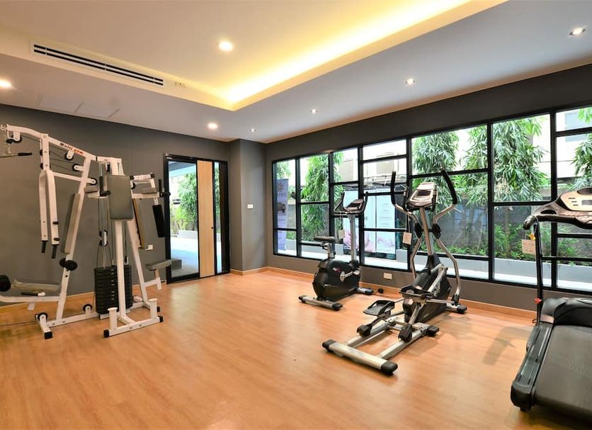 Fitnessbereich Foto