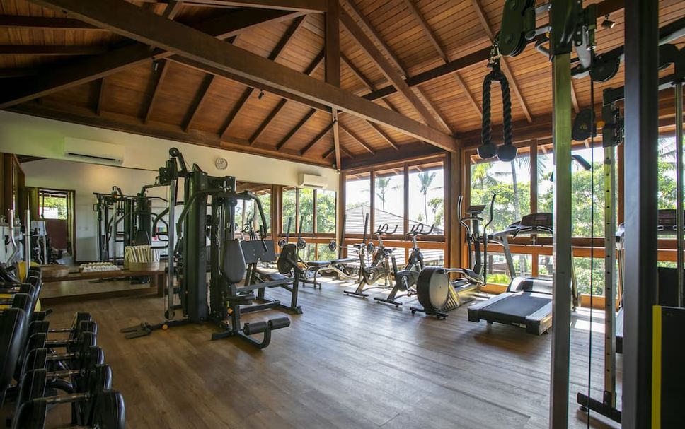 Fitnessbereich Foto