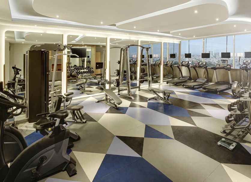 Fitnessbereich Foto