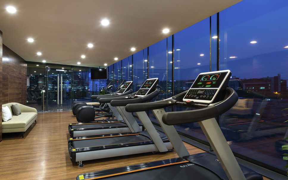 Fitnessbereich Foto
