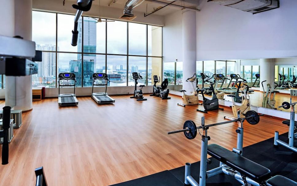 Fitnessbereich Foto