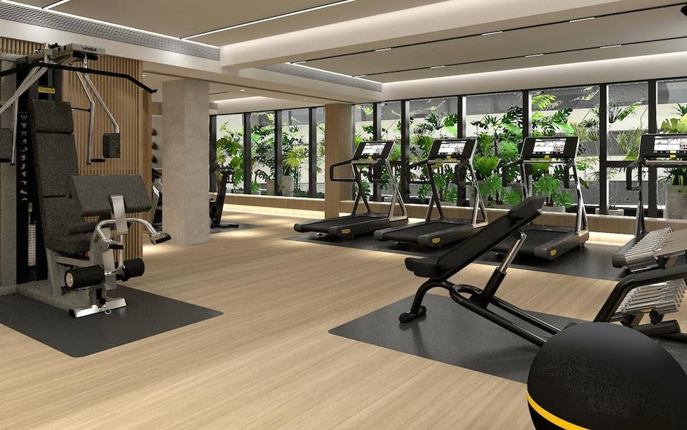 Fitnessbereich Foto