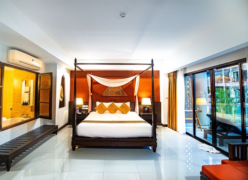 Schlafzimmer Foto