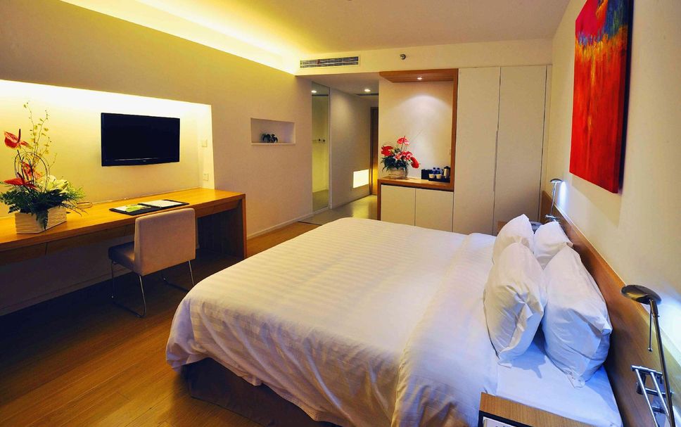 Schlafzimmer Foto
