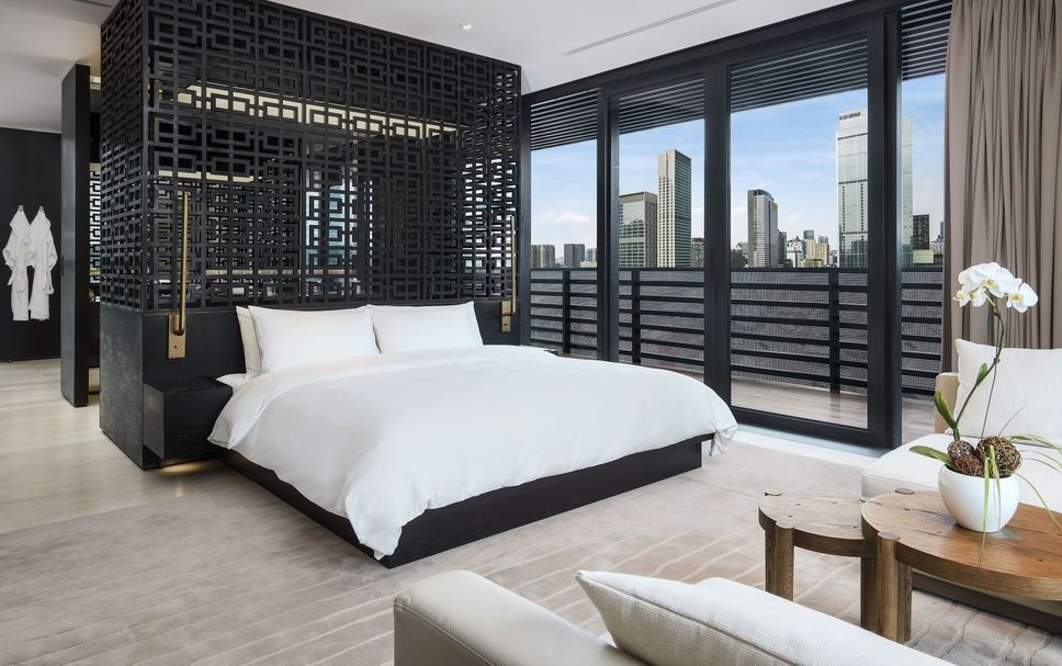 Schlafzimmer Foto